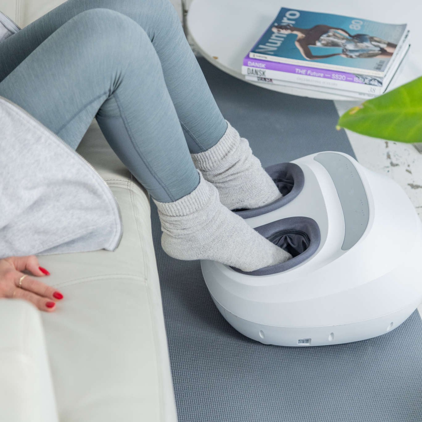 Sharper Image Fotmassasje med kompresjon