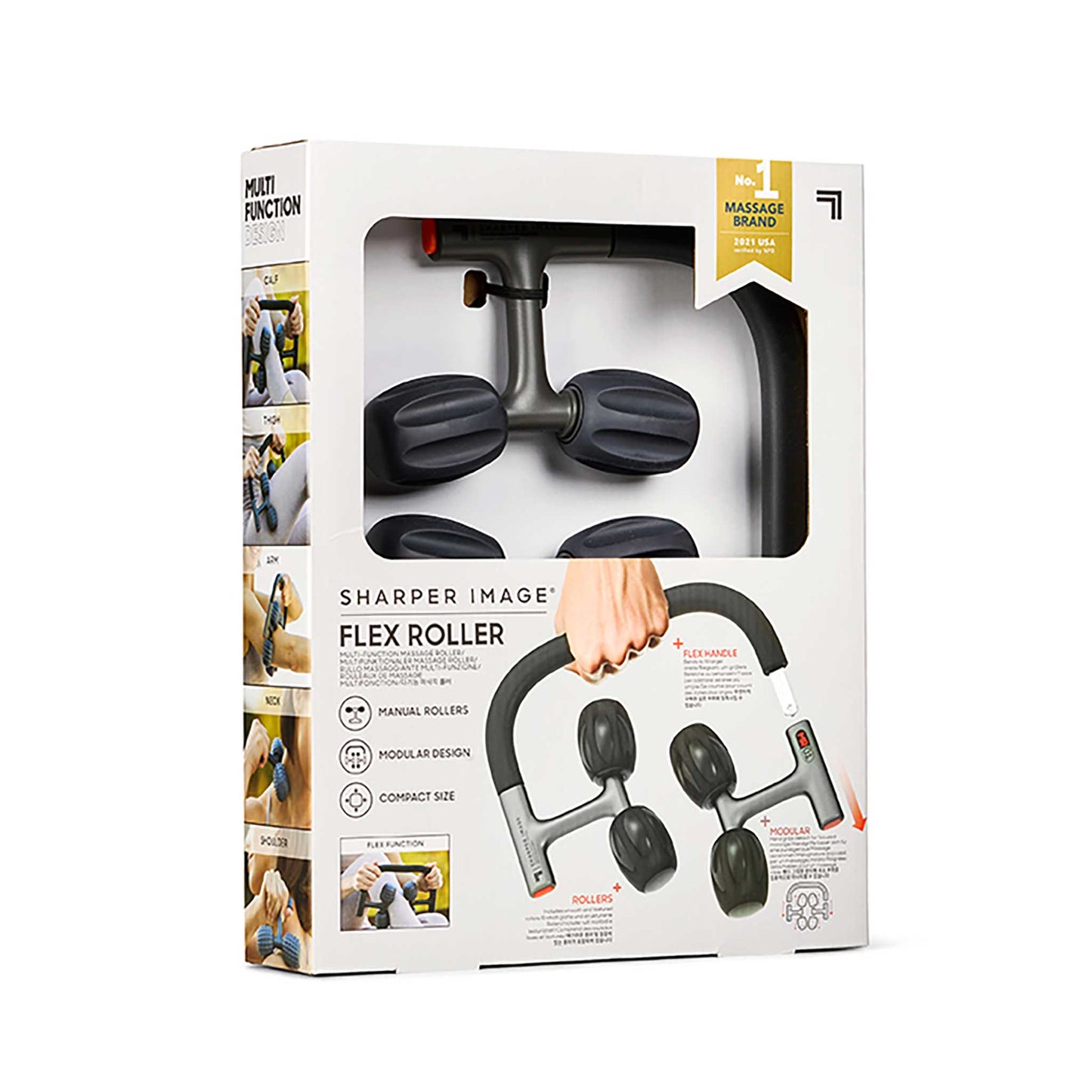Sharper Image Massager Flex Roller Modular