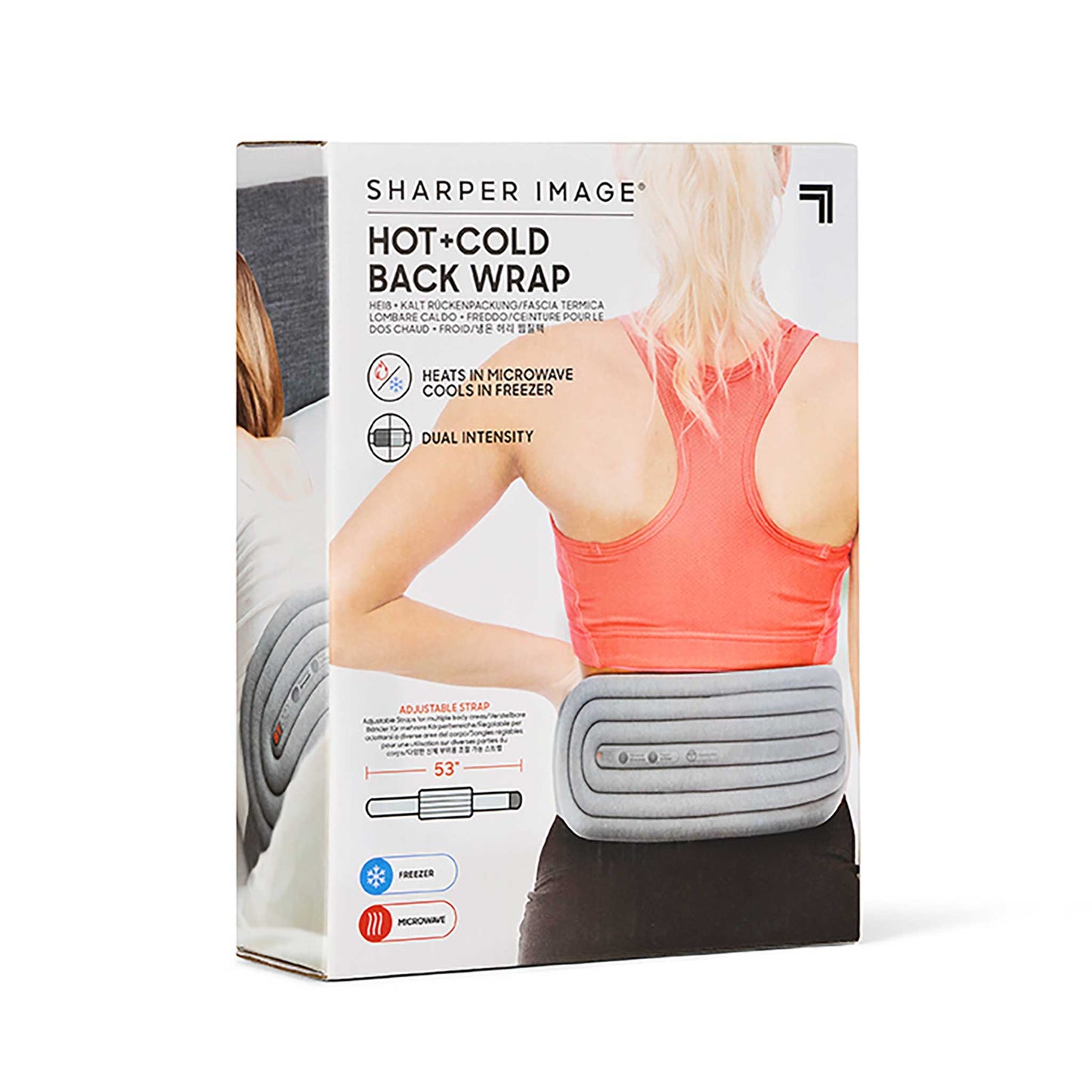 Sharper Image Ryggbandasje med varme og kulde